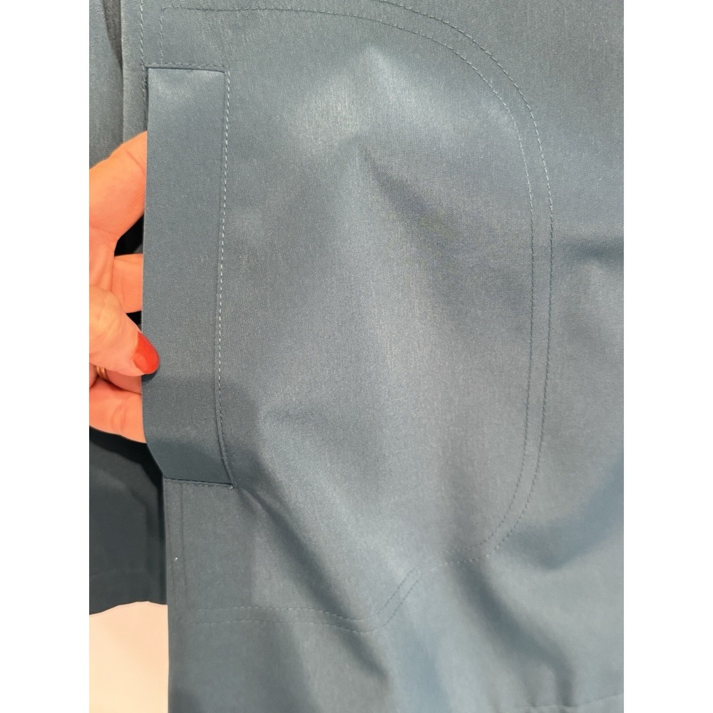 Gallery NWT Teal Women's All Seasons Button Jacket Removable Liner & Hood PS - Picture 5 of 16